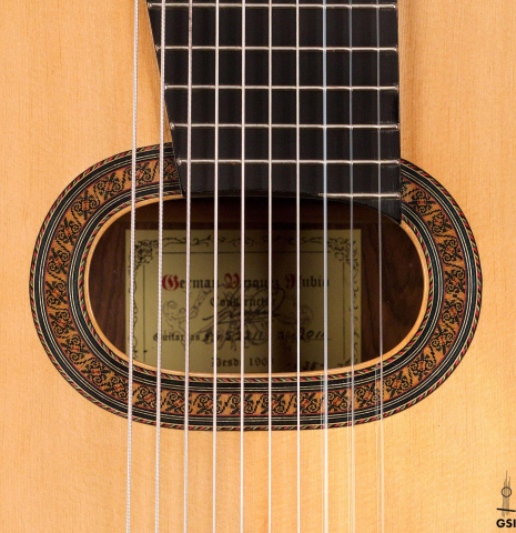 2011 German Vazquez Rubio "Concert 635 10-String" SP/PE