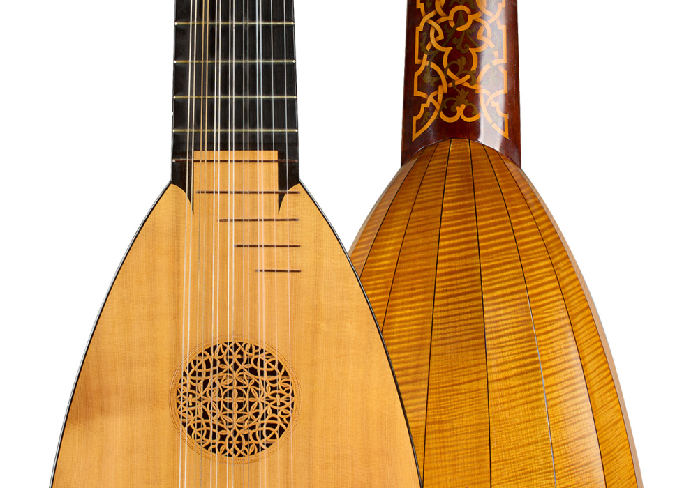 1981 David Rubio 8-course Renaissance Lute SP/MP