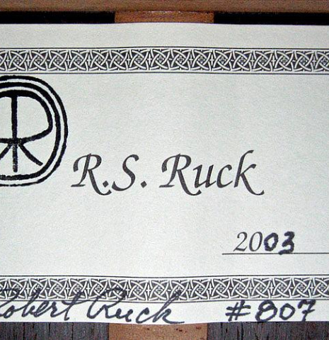 2003 Robert Ruck CD/CO