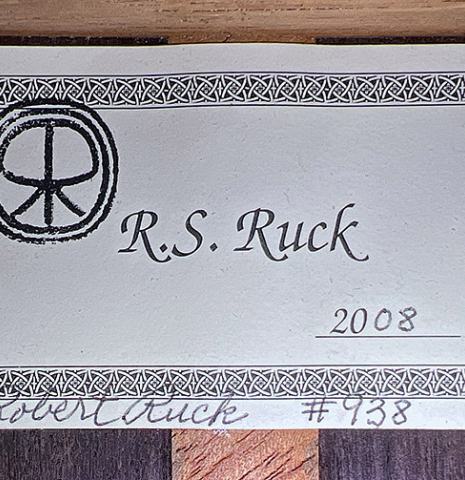 2008 Robert Ruck CD/IN