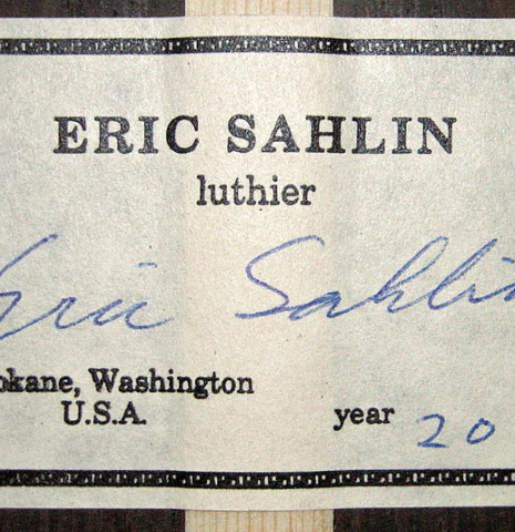 2012 Eric Sahlin CD/CSAR