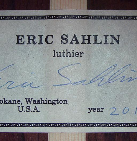 2010 Eric Sahlin CD/CSAR