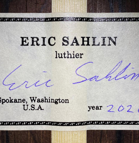 2020 Eric Sahlin CD/CSAR
