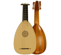 1989 Eric Sahlin 8-Course Lute