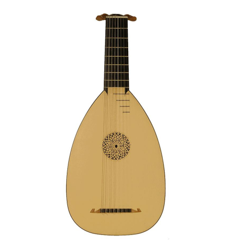 1989 Eric Sahlin 8-Course Lute