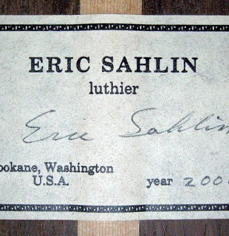 2000 Eric Sahlin CD/CSAR