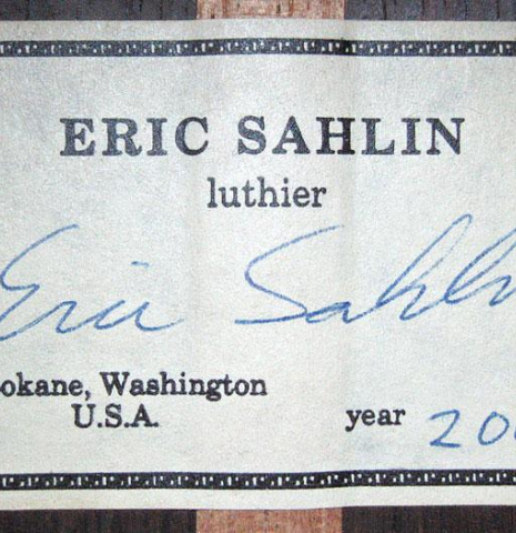 2009 Eric Sahlin CD/CSAR