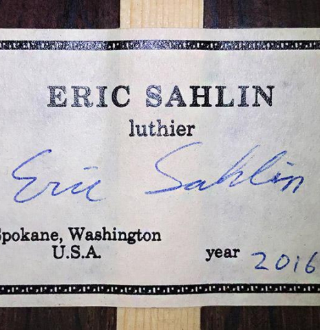 2016 Eric Sahlin SP/CSAR