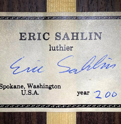 2007 Eric Sahlin SP/IN