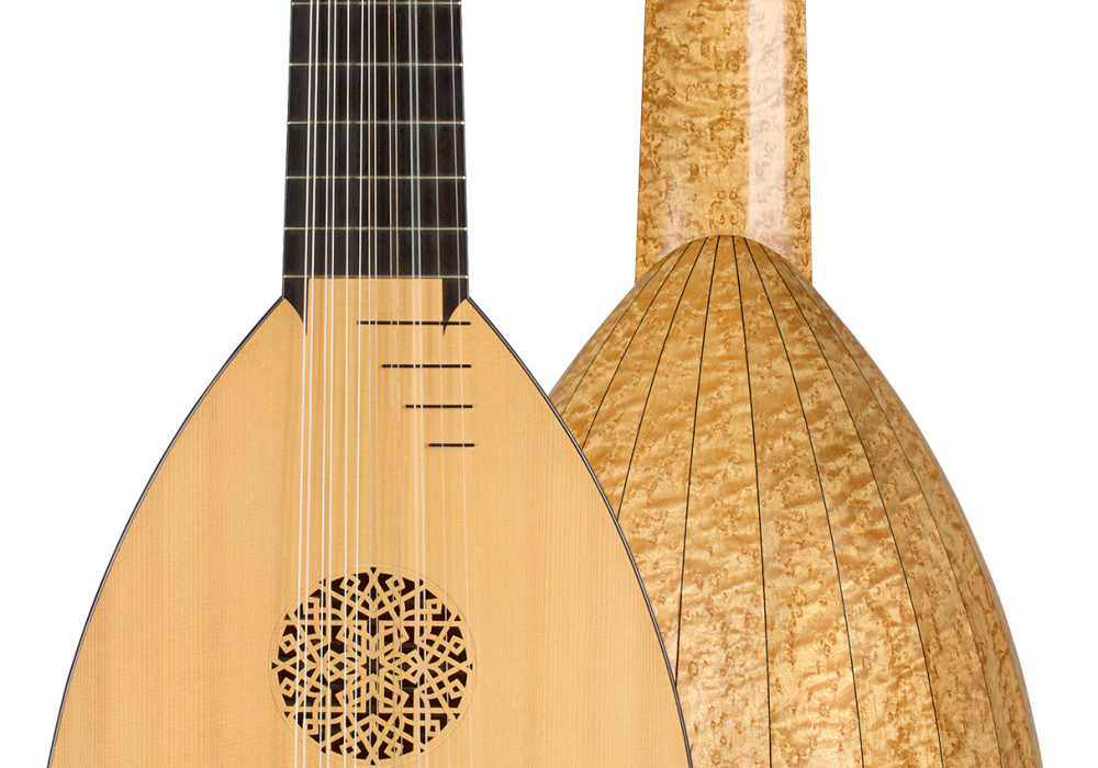 1988 Eric Sahlin 9-Course Lute SP/MP