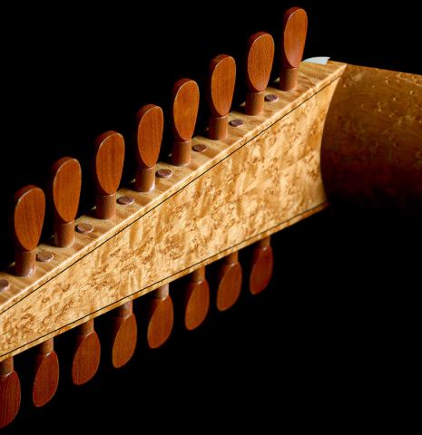 1988 Eric Sahlin 9-Course Lute SP/MP