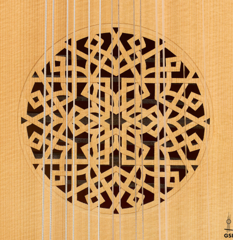 1988 Eric Sahlin 9-Course Lute SP/MP