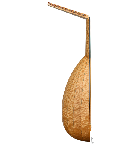 1988 Eric Sahlin 9-Course Lute SP/MP