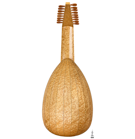1988 Eric Sahlin 9-Course Lute SP/MP