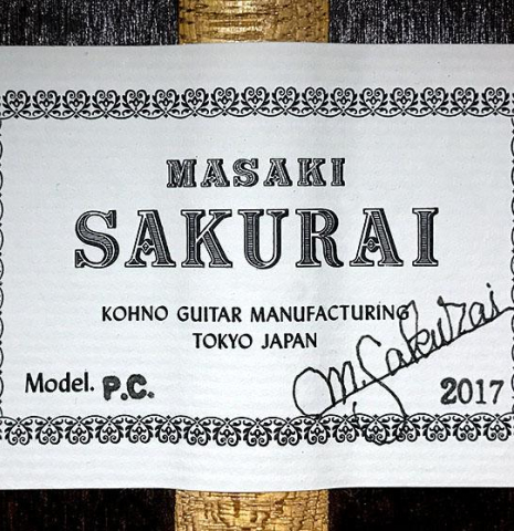 2017 Masaki Sakurai "PC" SP/CSAR