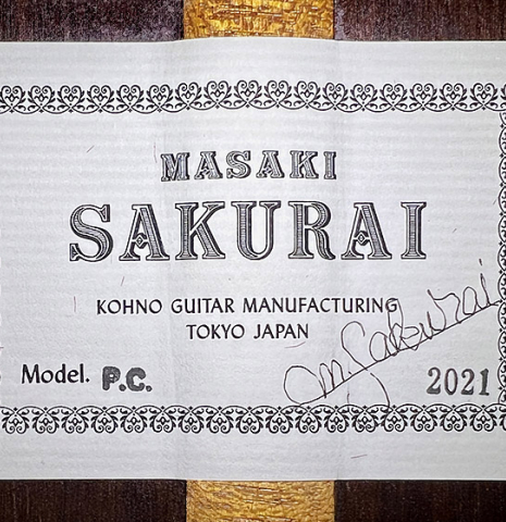 2021 Masaki Sakurai "PC" SP/CSAR