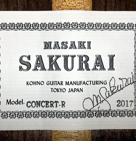 2017 Masaki Sakurai "Concert-R" SP/IN