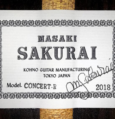 2018 Masaki Sakurai "Concert-R" SP/IN