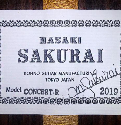 2019 Masaki Sakurai "Concert-R" SP/IN