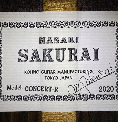 2020 Masaki Sakurai "Concert-R" SP/IN