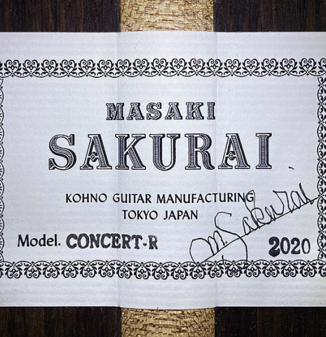 2020 Masaki Sakurai "Concert-R" SP/IN