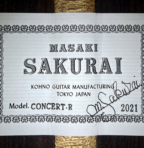 2021 Masaki Sakurai &quot;Concert-R&quot; SP/IN