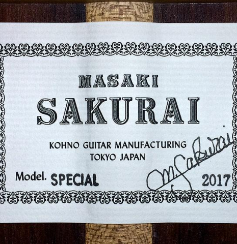 2017 Masaki Sakurai "Special" CD/CSAR