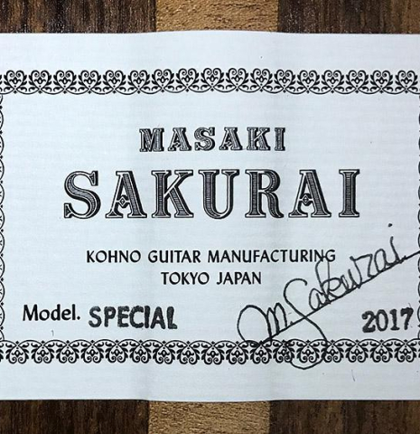 2017 Masaki Sakurai "Special" CD/CSAR