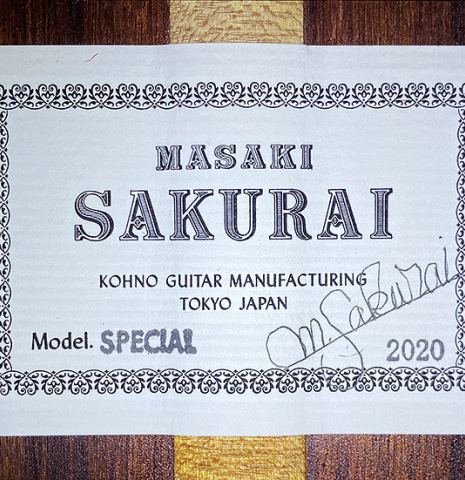 2020 Masaki Sakurai "Special" CD/CSAR
