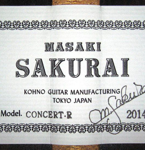 2014 Masaki Sakurai "Concert-R" CD/IN