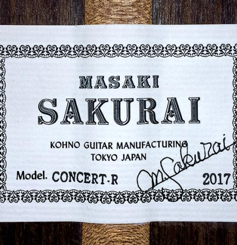 2017 Masaki Sakurai "Concert-R" CD/IN