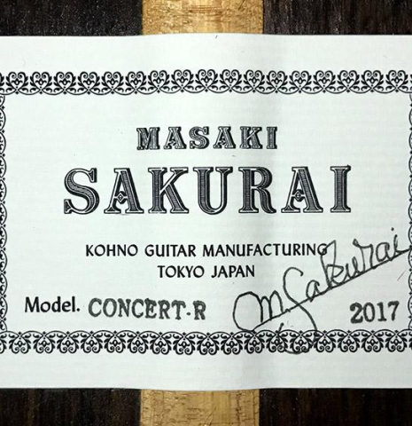 2017 Masaki Sakurai "Concert-R" CD/IN