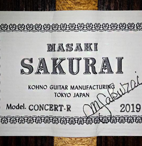 2019 Masaki Sakurai "Concert-R 640" CD/IN