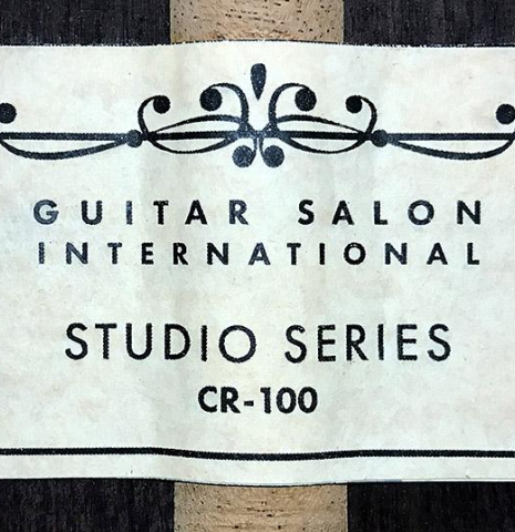 Guitar Salon "Studio Series" CR-100 CD/IN