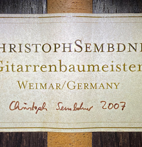 2007 Christoph Sembdner SP/CSAR