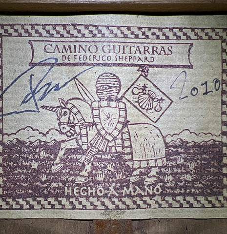 2012 Federico Sheppard "Camino" CD/MH 2012 Federico Sheppard "Camino" CD/MH