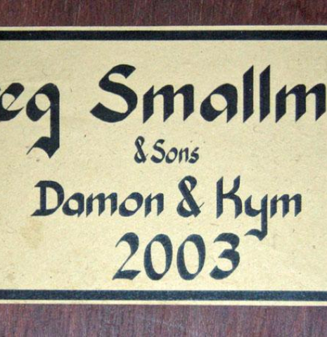 2003 Greg Smallman CD/CSAR (ex Ben Verdery)