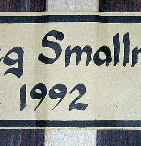 1992 Greg Smallman CD/CSAR