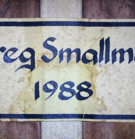 1988 Greg Smallman CD/CSAR