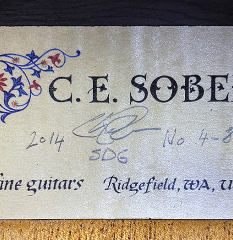2014 Chris Sobel CD/CSAR