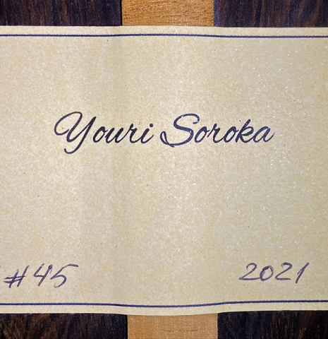 2021 Youri Soroka "Torres" SP/CSAR