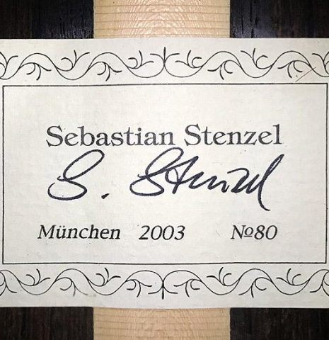 2003 Sebastian Stenzel CD/CSAR