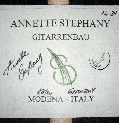 2014 Annette Stephany SP/IN