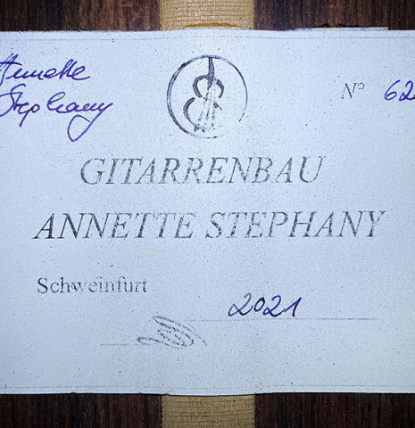 2021 Annette Stephany CD/AR