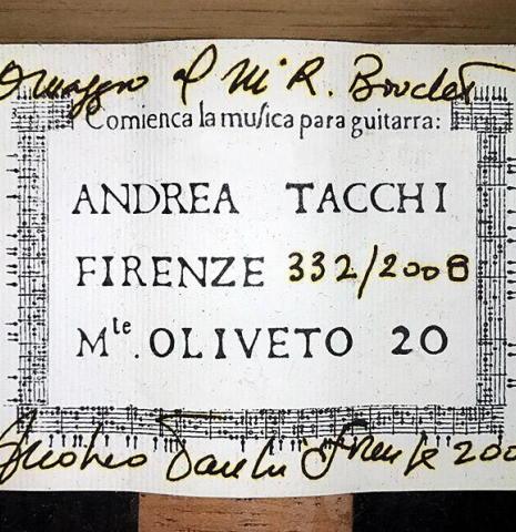 2008 Andrea Tacchi "Omaggio a Robert Bouchet" SP/CSAR