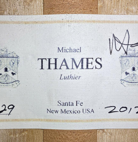 2012 Michael Thames SP/MP