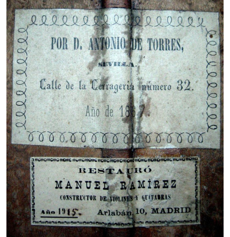 1867 Antonio de Torres SP/MP