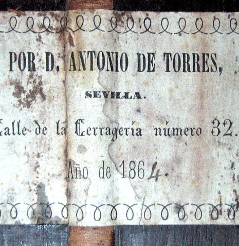 1864 Antonio de Torres SP/CSAR