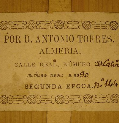1890 Antonio de Torres SP/CY