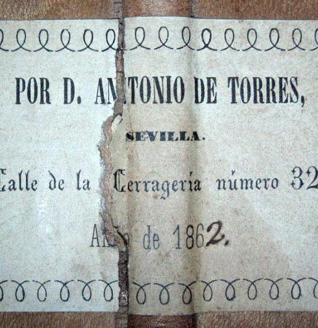 1862 Antonio de Torres SP/MP